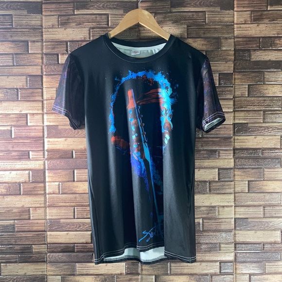 Unisex Small Jimmy Hendrix Spandex Polyester Blend T Shirt - Picture 1 of 10